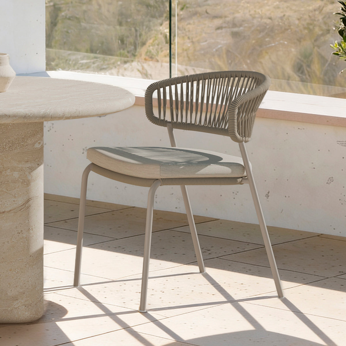Silla de exterior Numa