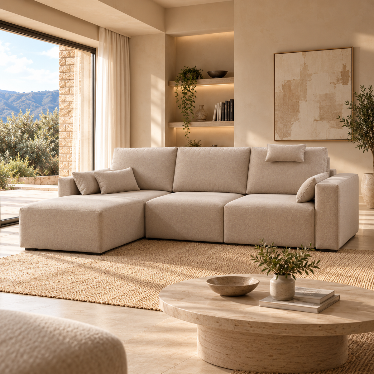Sofá Chaiselongue Larry