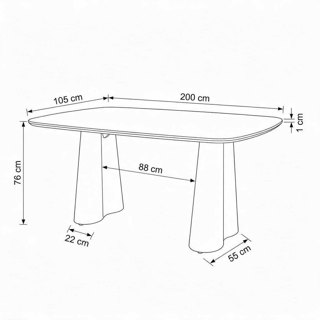 Mesa de comedor Arkansa