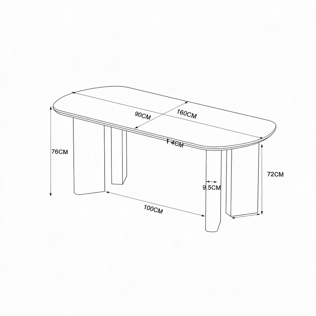 Mesa de comedor Larrry