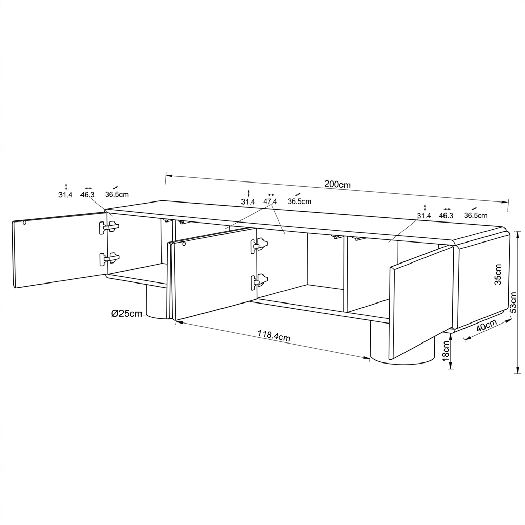 Mueble TV Harmo