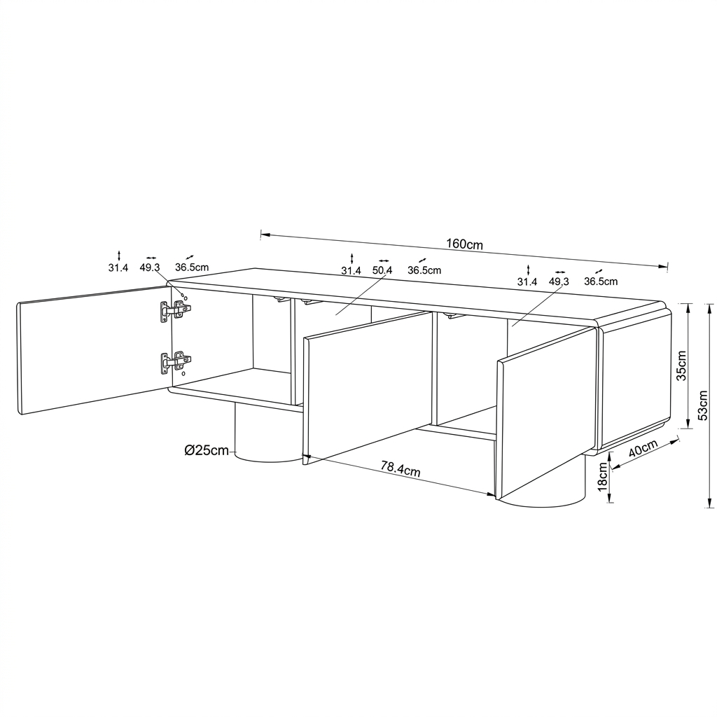 Mueble TV Harmo