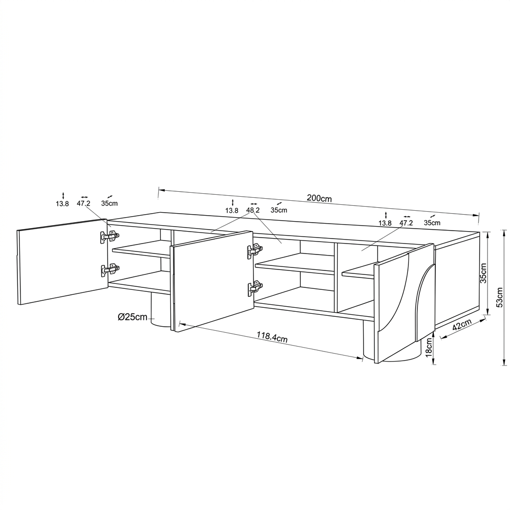 Mueble TV Tur